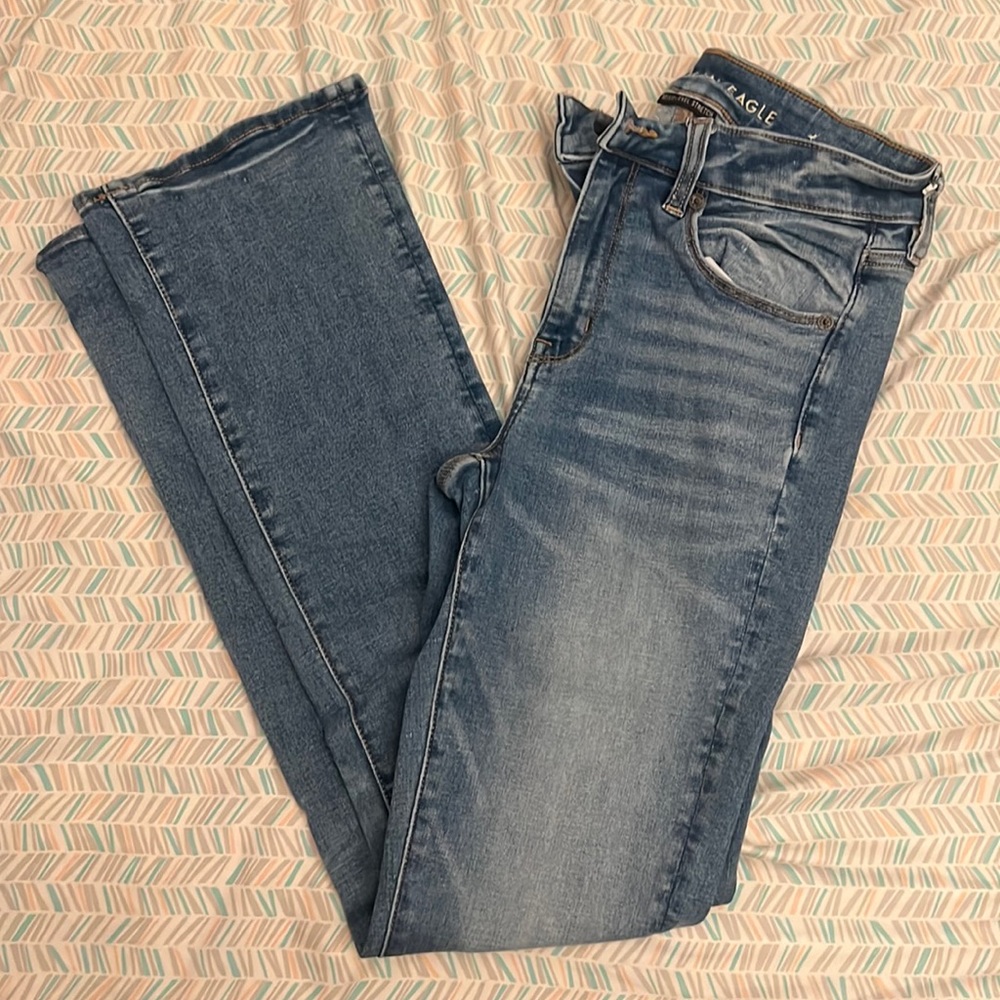 American eagle - hi rise skinny kick jeans